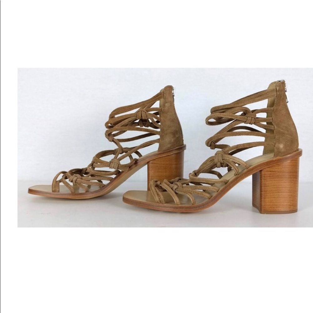 Rag and Bone strappy block heel